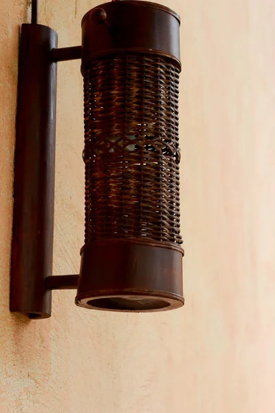 老式木制灯笼. — 图库照片