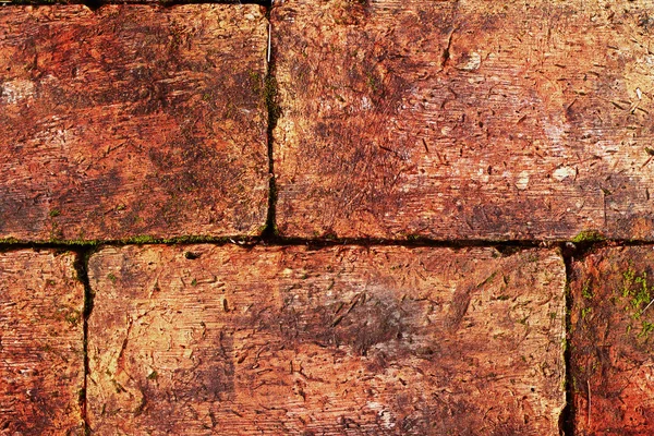 Old red brick background — Stock Photo, Image