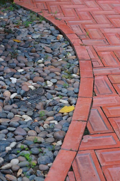 Walk walk in the stone — Stock Photo, Image