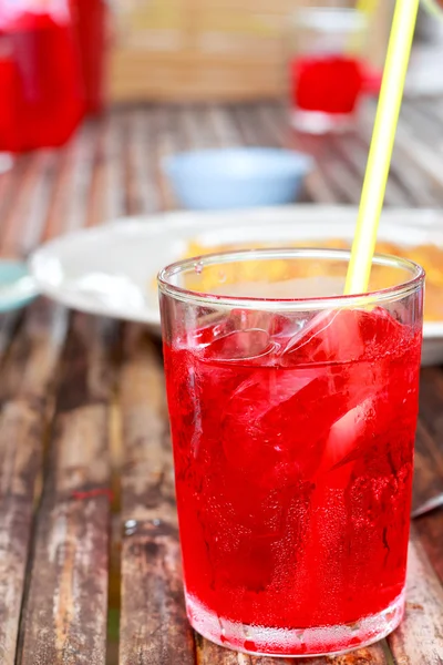 Red beverage — Stock Photo, Image