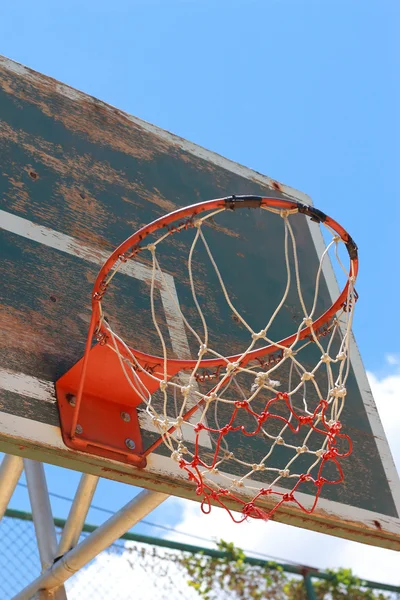 Basketball hoop. — Stock Photo, Image