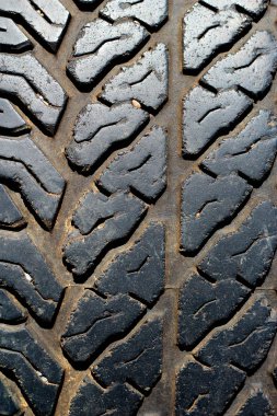 eski lastik kamyon arka plan.