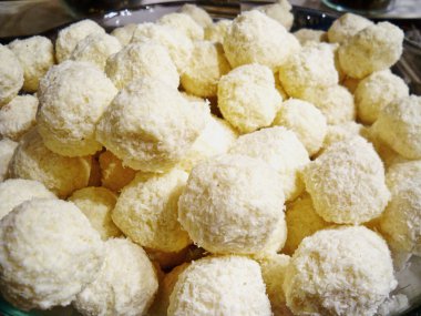 çikolata pazarında.