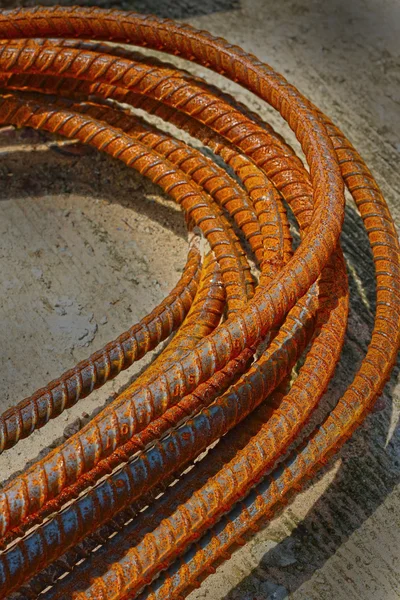 Steel rebar for Construction — Stock Photo, Image