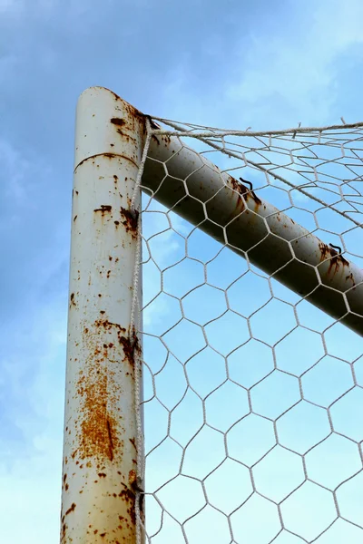 Objetivo futebol — Fotografia de Stock