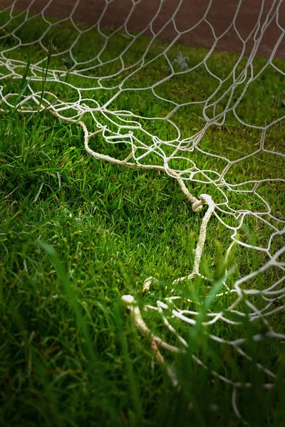 Obiettivo calcio — Foto Stock