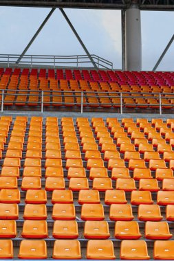 koltuk tribün boş Stadyumu.