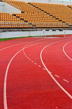 бігова доріжка для на стадіоні.
