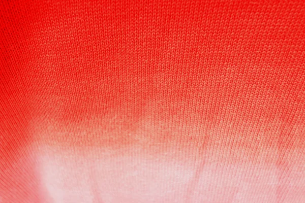 Red knitted fabric texture background — Stock Photo, Image