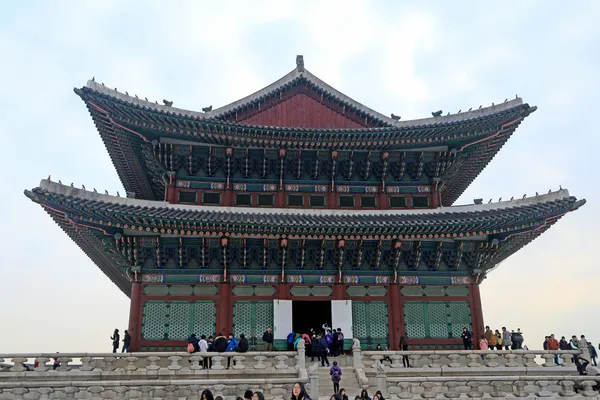Gyeongbok palace i Sydkorea — Stockfoto