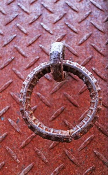 Oude vintage ijzeren poort — Stockfoto