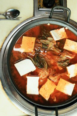 baharatlı çorba kimchi güveç.