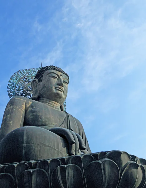 Velký buddha seoraksan korea. — Stock fotografie