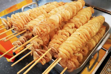 patates cipsi Kore pazarında