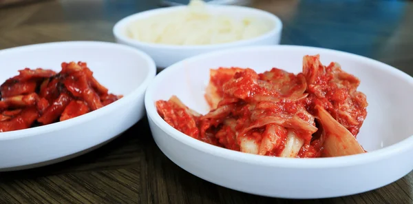 Kimchi repollo chile - comida coreana — Foto de Stock