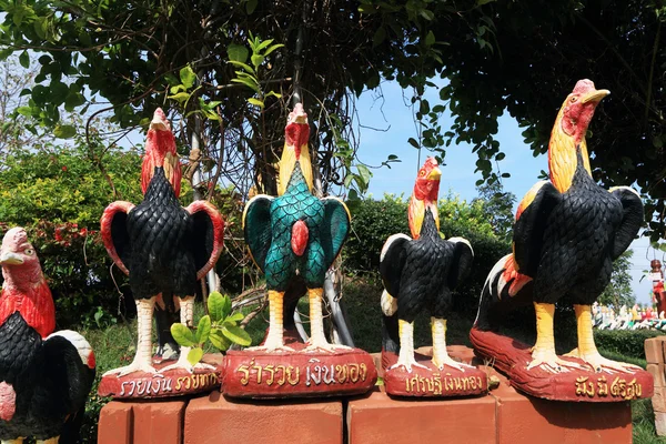 Esculturas de pollo . —  Fotos de Stock