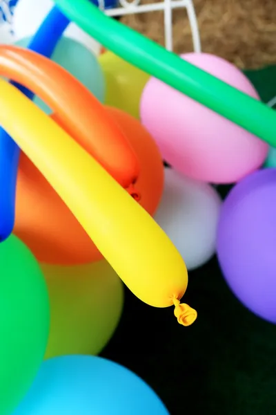 Globos multicolores - fondo de globos . — Foto de Stock