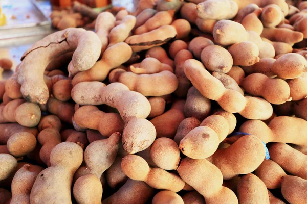 Fresh tamarind in the market — Stock Photo, Image
