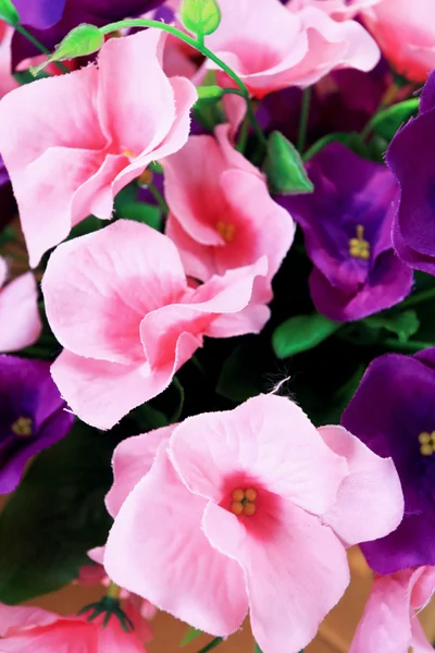 Begonia flores flores artificiales — Foto de Stock