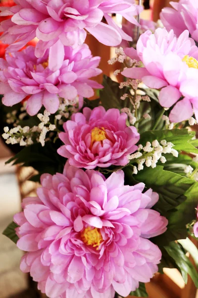 Krásné gerbera umělé květiny — Stock fotografie