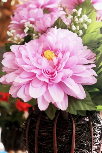 Bellissimi fiori artificiali gerbera — Foto Stock