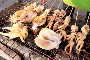 b-Barbekü Izgara kalamar piyasada