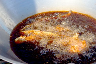 kızarmış tavuk, Asya gıda pazarı