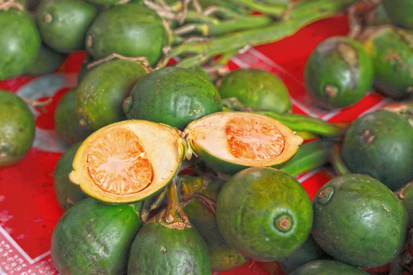 Betel palma no mercado — Fotografia de Stock