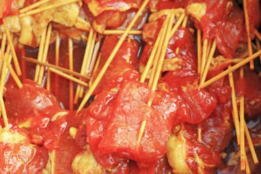 Bar-BQ veya barbekü ızgara et