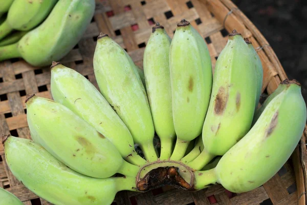 Bananfrukt på marknaden — Stockfoto