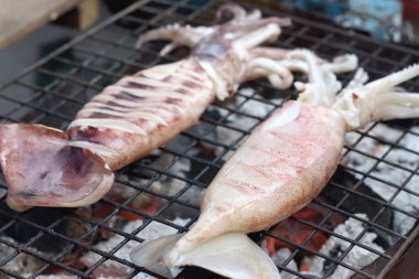 b-Barbekü Izgara kalamar piyasada