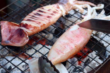 b-Barbekü Izgara kalamar piyasada