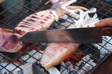 b-Barbekü Izgara kalamar piyasada