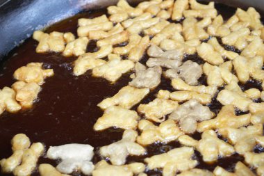 kızartılmış hamur stick tava