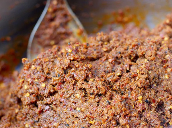 Mix fish chili at market - Asian Spices — Stock Photo, Image