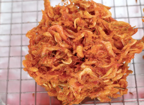 Fried Shrimp Cake in the market — Stock Photo, Image