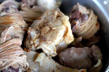 Köri tavuk - çorba Hint yemeği.