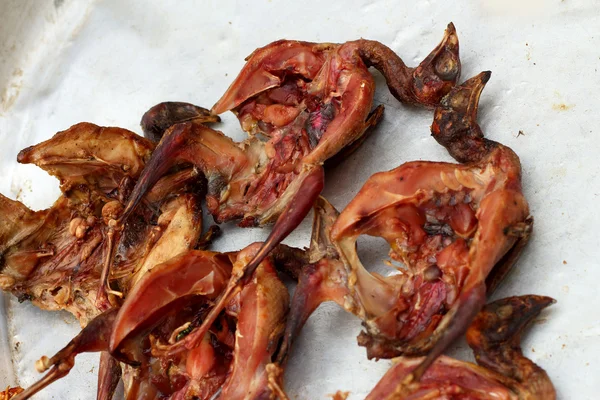 Boiled quail for sale at the market. — Stock Photo, Image