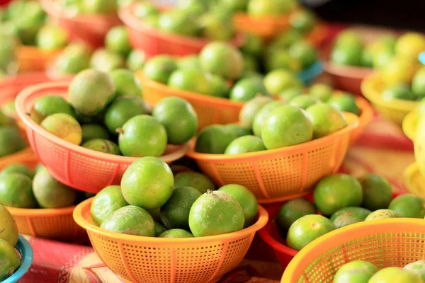 Un sacco di limone verde — Foto Stock