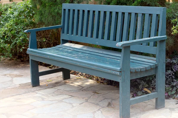 Bench chair in the park — Stock Photo, Image