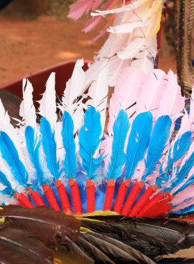 yerli Kızılderili şefi headdress
