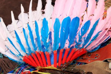 yerli Kızılderili şefi headdress