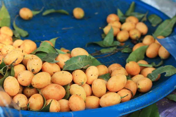 Marian plum fruit - asia fruit — Stock Photo, Image