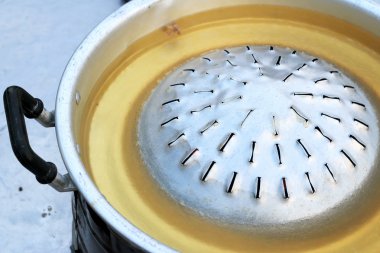 ızgara domuz - Korece Barbekü için Pan
