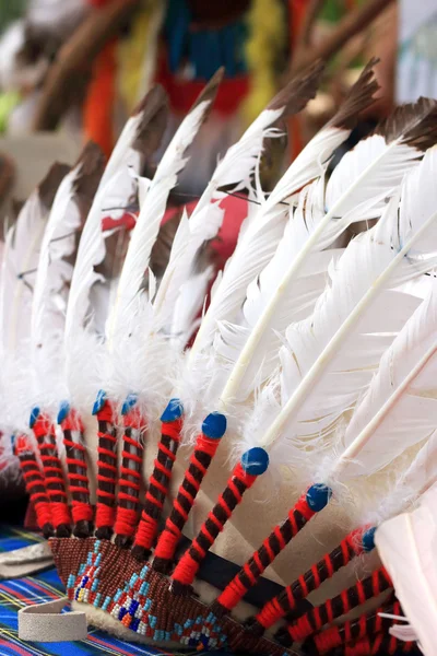 Native american indian chief headdress — Stock Photo, Image