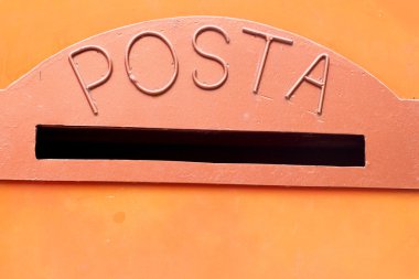 posta kutusu vintage tarzı.