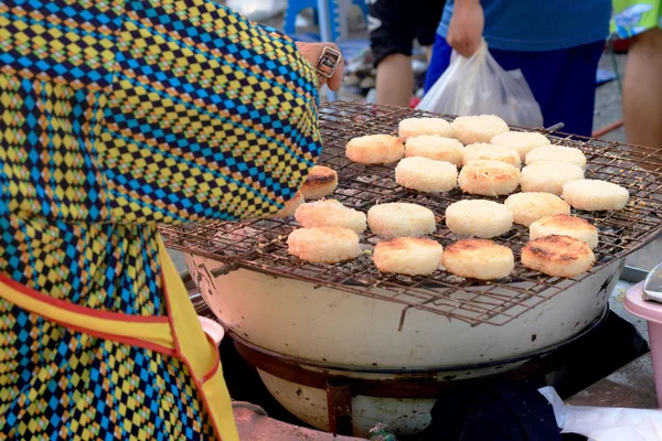 Rice cakes in asia - asia food — Stock Photo, Image