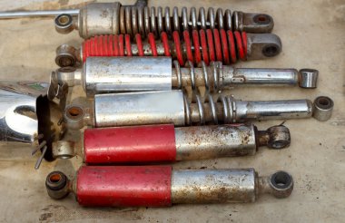 darbe emici araba arka plan dokusu