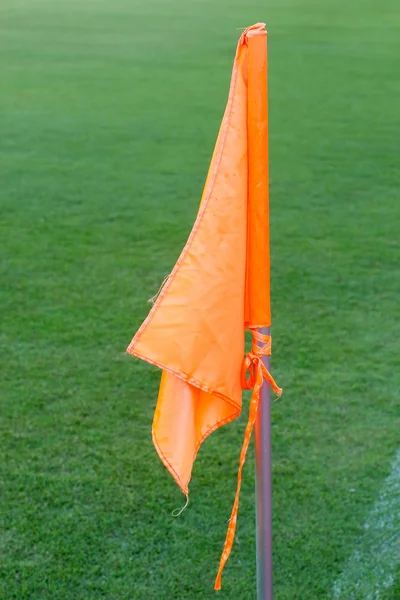 Orange flag football field