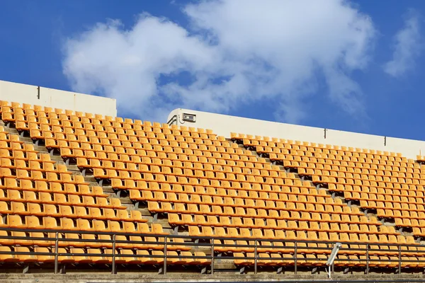 Asientos de estadio para fútbol deportivo —  Fotos de Stock